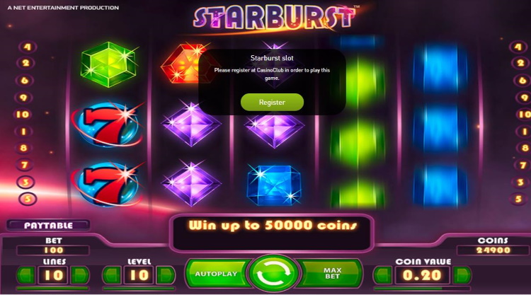 Casino Club Starburst