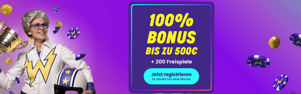 Wildz Casino Bonus Banner