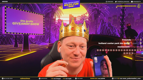 Casino Streamer TheRealKnossi Twitch