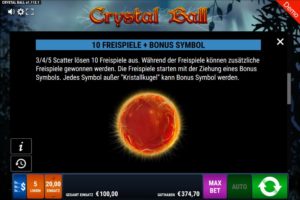 Crystal Ball Vorschau Freispiele