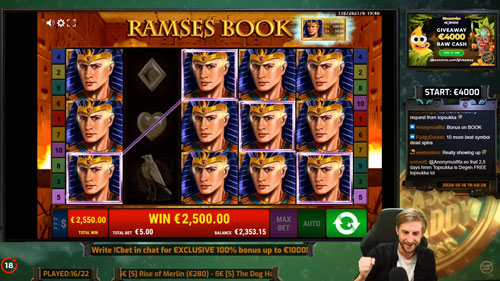 Casino Daddy Bonushunt Ramses Book