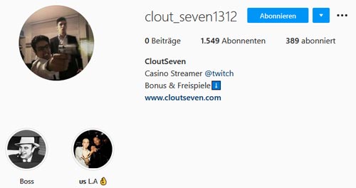 Clout Seven Instagram