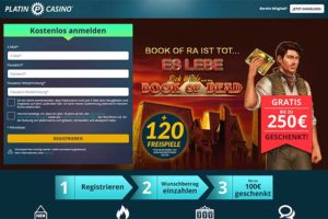 Platincasino Vorschau Bonus