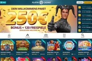 Platincasino Vorschau Start