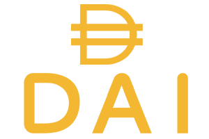 Das Logo des Dai Coins