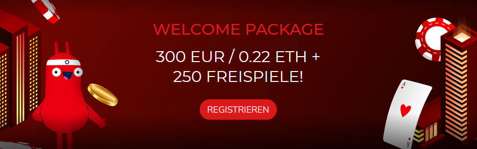 Oshi Casino ETH Banner